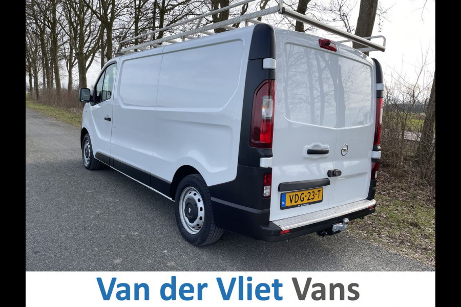 Opel Vivaro 1.6 CDTI 126pk E6 L2 Edition 3-zits BPM Vrij! Lease €260p/m, Trekhaak, Inrichting, Imperiaal, Airco, Navi, PDC, Cruise controle, Onderhoudshistorie aanwezig