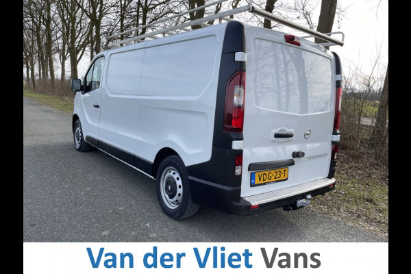 Opel Vivaro 1.6 CDTI 126pk E6 L2 Edition 3-zits BPM Vrij! Lease €260p/m, Trekhaak, Inrichting, Imperiaal, Airco, Navi, PDC, Cruise controle, Onderhoudshistorie aanwezig