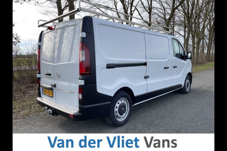 Opel Vivaro 1.6 CDTI 126pk E6 L2 Edition 3-zits BPM Vrij! Lease €260p/m, Trekhaak, Inrichting, Imperiaal, Airco, Navi, PDC, Cruise controle, Onderhoudshistorie aanwezig