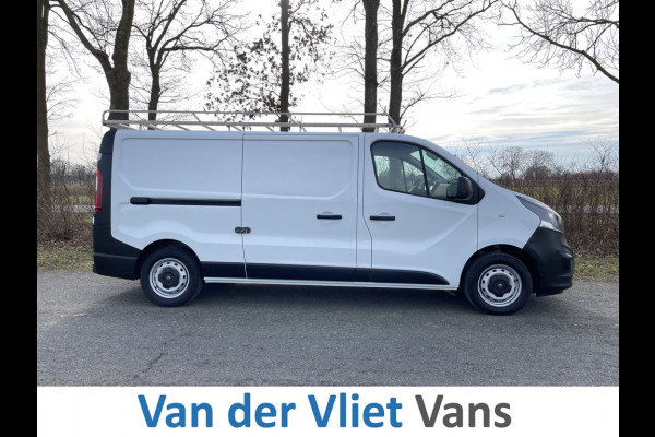 Opel Vivaro 1.6 CDTI 126pk E6 L2 Edition 3-zits BPM Vrij! Lease €260p/m, Trekhaak, Inrichting, Imperiaal, Airco, Navi, PDC, Cruise controle, Onderhoudshistorie aanwezig