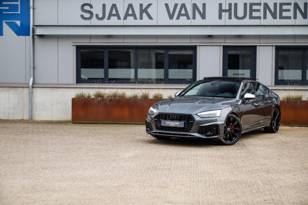 Audi A5 Sportback 40 2.0 TFSI S Edition Facelift 204pk S-Tronic! 1e|NL|DLR|Panoramadak|Virtual Cockpit|Leder|Matrix|CarPlay|Black