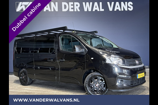 Fiat Talento 2.0 MultiJet 146pk L2H1 Dubbele cabine Euro6 Airco | 5-Zits | Camera | imperiaal | Lichtmetalen Velgen cruisecontrol, trekhaak, parkeersensoren, lederen bekleding