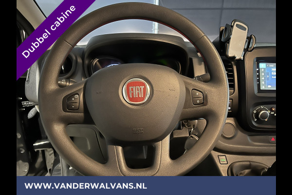 Fiat Talento 2.0 MultiJet 146pk L2H1 Dubbele cabine Euro6 Airco | 5-Zits | Camera | imperiaal | Lichtmetalen Velgen cruisecontrol, trekhaak, parkeersensoren, lederen bekleding