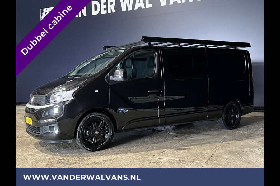 Fiat Talento 2.0 MultiJet 146pk L2H1 Dubbele cabine Euro6 Airco | 5-Zits | Camera | imperiaal | Lichtmetalen Velgen cruisecontrol, trekhaak, parkeersensoren, lederen bekleding