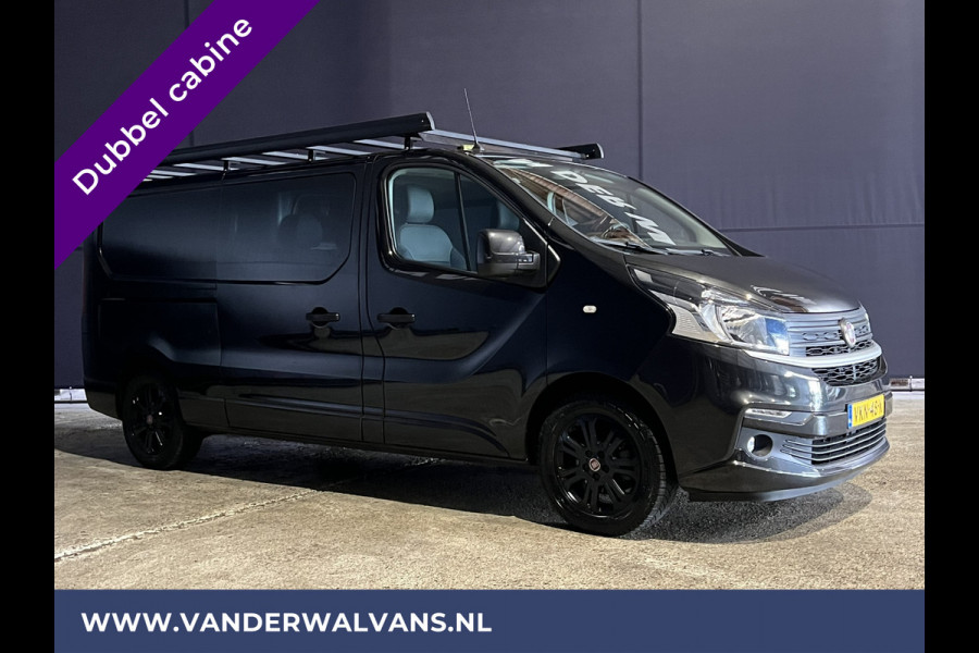 Fiat Talento 2.0 MultiJet 146pk L2H1 Dubbele cabine Euro6 Airco | 5-Zits | Camera | imperiaal | Lichtmetalen Velgen cruisecontrol, trekhaak, parkeersensoren, lederen bekleding