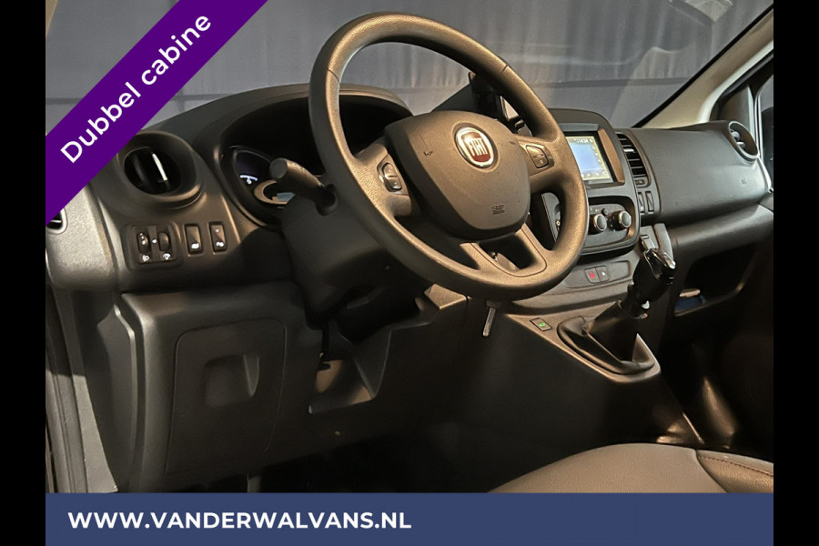 Fiat Talento 2.0 MultiJet 146pk L2H1 Dubbele cabine Euro6 Airco | 5-Zits | Camera | imperiaal | Lichtmetalen Velgen cruisecontrol, trekhaak, parkeersensoren, lederen bekleding