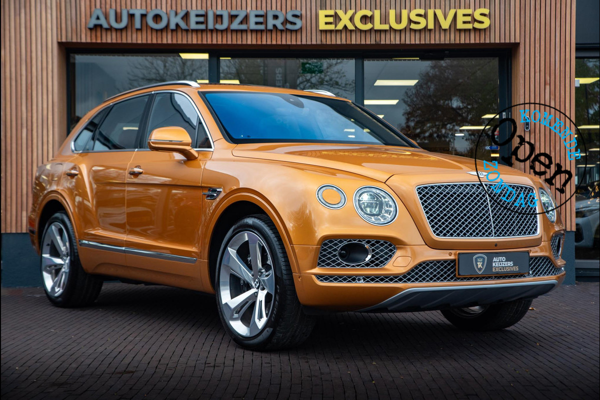 Bentley Bentayga 6.0 W12 Panoramadak Entertainment Luchtvering Adapt. Cruise Mulliner Kleur 22''LM