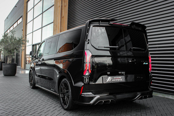 Ford Transit Custom 320 2.0 TDCI L2H1 MS- RT DC AWD DUBBEL CABINE BPM VRIJ / KUIPSTOELEN / DIRECT RIJDEN / NAVIGATIE / FULL BLACK