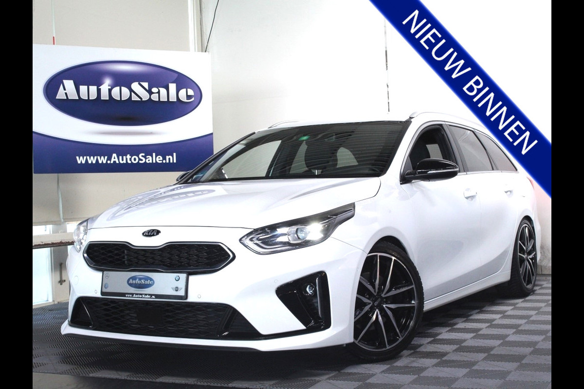 Kia Ceed Sportswagon 1.4 T-GDi GT-Line AUT ACC CARPLAY LEER STUUR/STOELVW '19