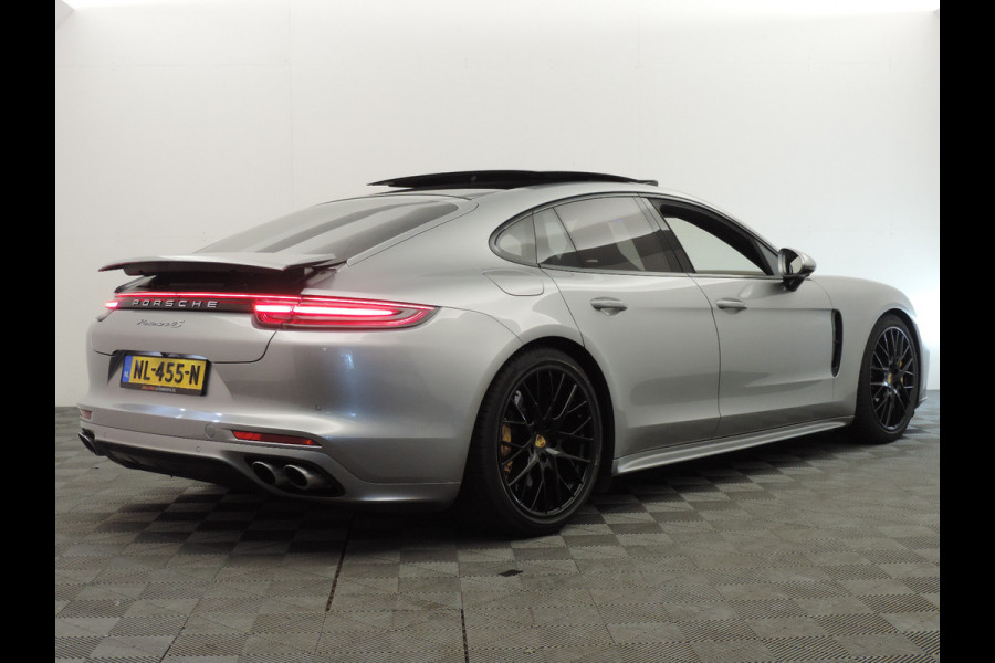 Porsche Panamera 4.0 V8 422pk 4SSport Design (carbon,keramisch,panodak,matrix,burmester,panodak,nwprijs 226.657)