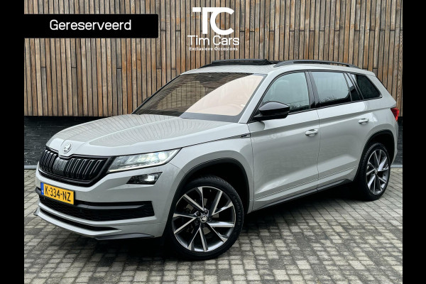 Škoda Kodiaq 1.5 TSI Sportline Automaat | Panoramadak | HiFi Canton | Elektrisch verstelbare stoelen | Navigatie Grootscherm | Leer/alcantara