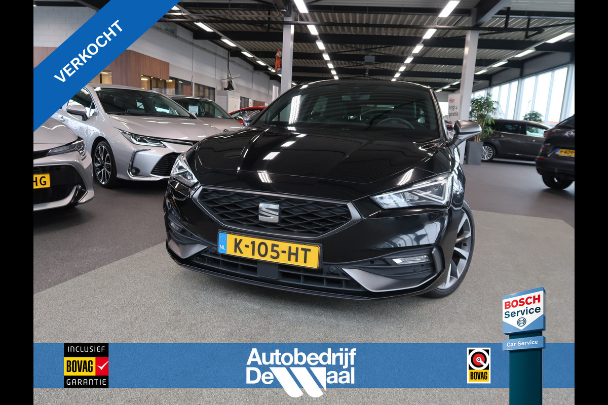 Seat Leon 1.5 TSi 150pk FR Launch Edition CAMERA/KEYLESS/WINTERPACK/TREKH.WEGKLAPBAAR