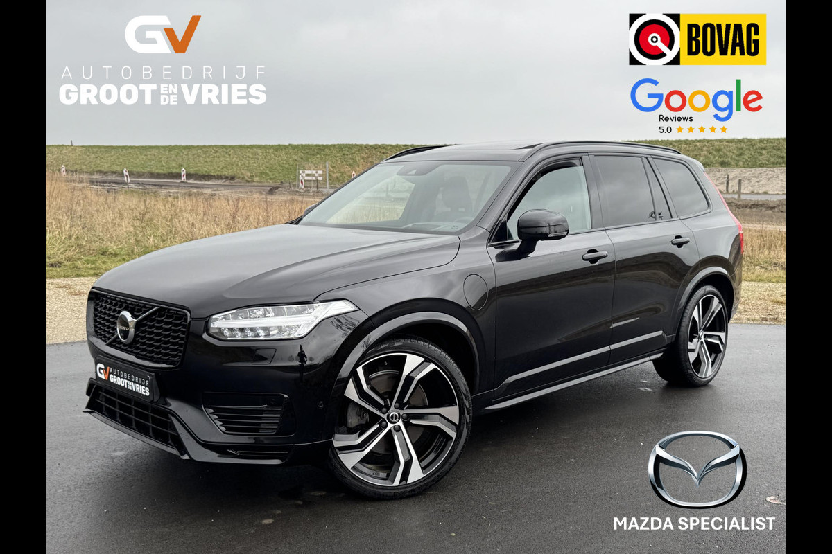 Volvo XC90 2.0 T8 Twin Engine AWD R-Design Luchtvering|Pano|Massage|Harman-Kardon|Trekhaak|360