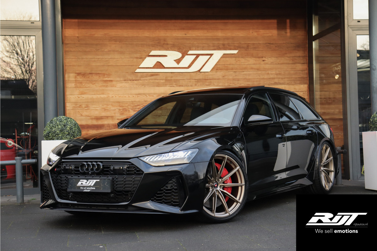 Audi RS6 4.0 Quattro **Ceramic/Carbon/HUD/Pano/B&O/ACC** Nieuwe dynamo