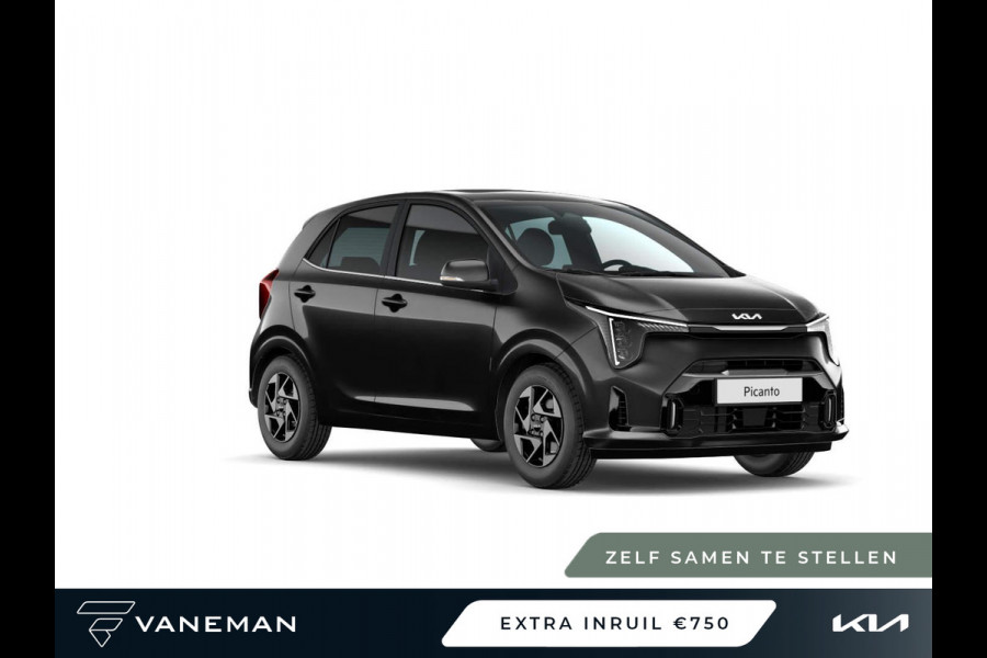 Kia Picanto 1.0 DPI DynamicPlusLine | Centrale deurvergrendeling met afstandsbediening | Zelf samenstellen