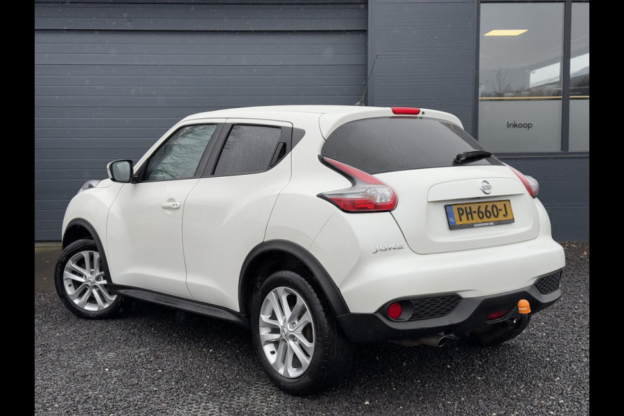 Nissan Juke 1.2 DIG-T S/S N-Connecta 1e Eigenaar,Navi,Clima,Cruise,Camera,Trekhaak,Dealer Onderhouden,N.A.P,116pk,6 Bak,APK tot 07-2025