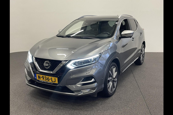 Nissan QASHQAI 1.3 DIG-T Tekna + Trekhaak Panoramadak Navigatie Parkeersensoren 360 Camera Adaptive Cruise Control Blind Spot Assist  Stoelverwarming Lichtmetalen velgen