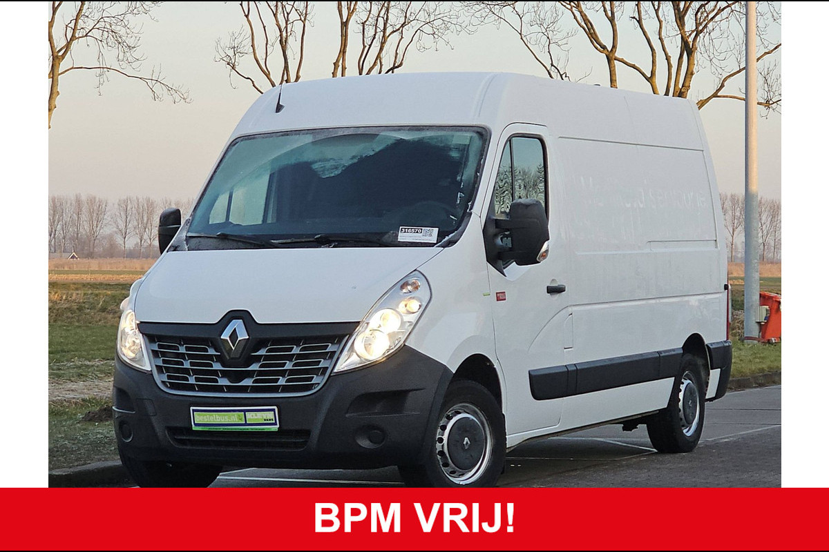 Renault Master T35 2.3 dCi L2H2 AC LAADKLEP EURO6 NAVI BOTT KAST