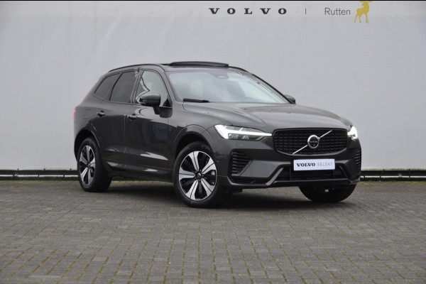 Volvo XC60 T6 350PK Automaat Plug-in hybrid AWD Plus Dark Long range / Adaptieve cruise control / Panoramadak / Apple carplay / Parkeersensoren met 360 camera / Elektrische achterklep / Elektrische stoelen met geheugen / Stoel en stuurwielverwarming