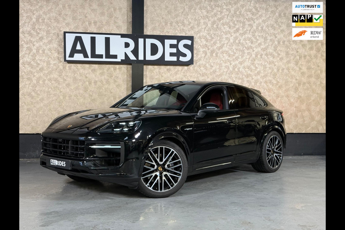 Porsche Cayenne Coupé 3.0 E-Hybrid | Sport chrono | Pano | 360 camera | Luchtvering | Stoelverkoeling