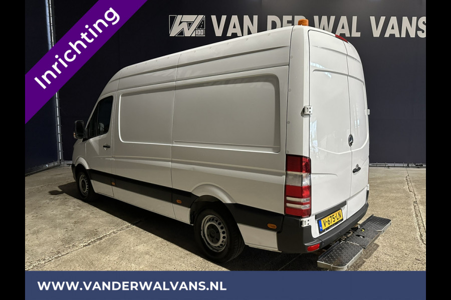 Mercedes-Benz Sprinter 316 CDI 164pk L2H2 inrichting Euro6 Airco | 2800kg Trekhaak | Cruisecontrol Chauffeursstoel, Parkeersensoren