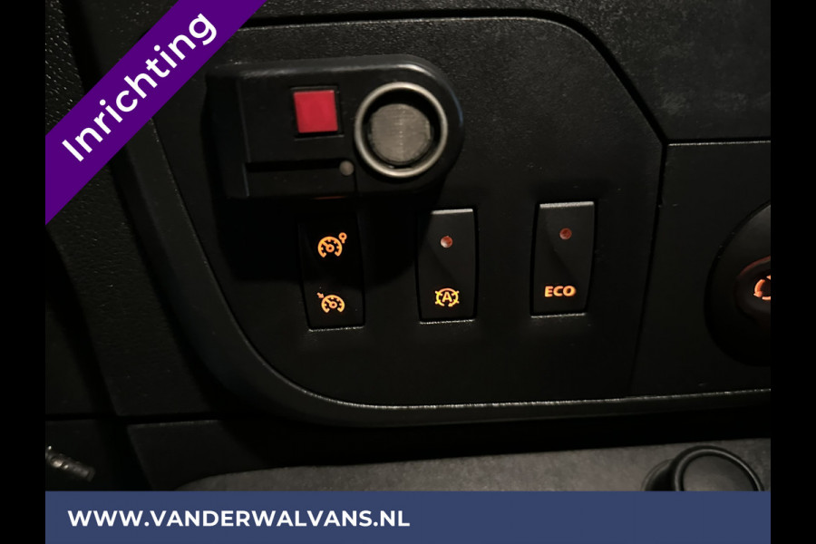 Opel Movano 2.3 CDTI 146pk L3H2 inrichting Euro6 Airco | Omvormer | Camera | Navigatie | Cruisecontrol Trekhaak, Parkeersensoren, Bijrijdersbank