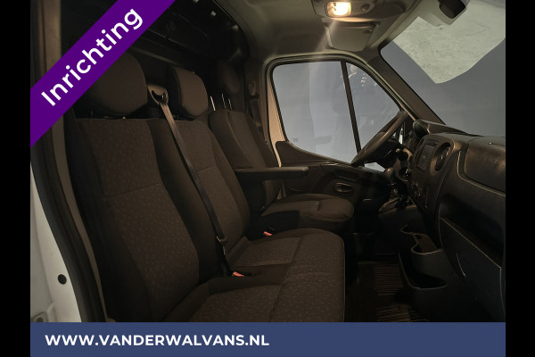 Opel Movano 2.3 CDTI 146pk L3H2 inrichting Euro6 Airco | Omvormer | Camera | Navigatie | Cruisecontrol Trekhaak, Parkeersensoren, Bijrijdersbank