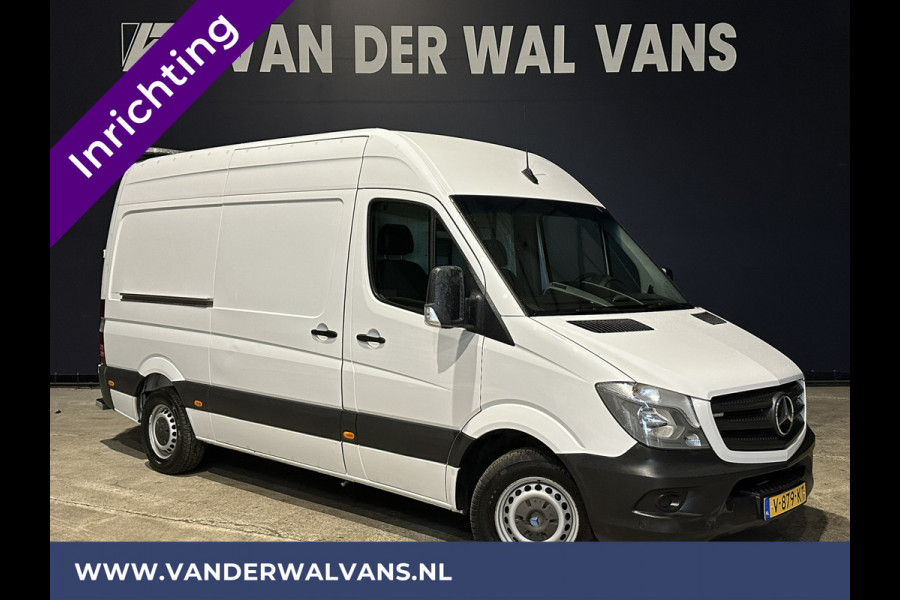 Mercedes-Benz Sprinter 316 CDI 164pk L2H2 inrichting Euro6 Airco | 2800kg trekhaak | Cruisecontrol Parkeersensoren