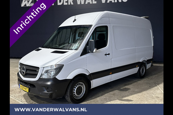 Mercedes-Benz Sprinter 316 CDI 164pk L2H2 inrichting Euro6 Airco | 2800kg trekhaak | Cruisecontrol Parkeersensoren