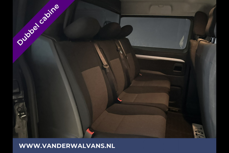 Peugeot Expert 2.0 BlueHDI 123pk Dubbele Cabine L3H1 Euro6 Airco | 6-Zits | Navigatie | Camera Apple Carplay, Android Auto, Cruisecontrol, 2500kg Trekhaak, Sidebars, Parkeersensoren