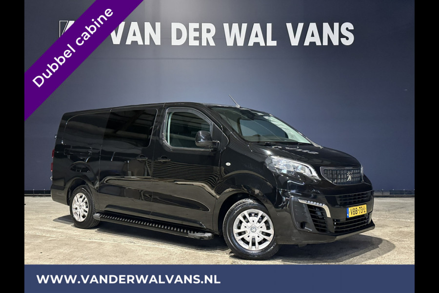 Peugeot Expert 2.0 BlueHDI 123pk Dubbele Cabine L3H1 Euro6 Airco | 6-Zits | Navigatie | Camera Apple Carplay, Android Auto, Cruisecontrol, 2500kg Trekhaak, Sidebars, Parkeersensoren