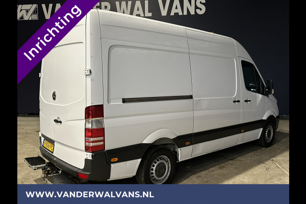 Mercedes-Benz Sprinter 316 CDI 164pk L2H2 inrichting Euro6 Airco | Omvormer | 2800kg Trekhaak | Cruisecontrol Chauffeursstoel, Parkeersensoren