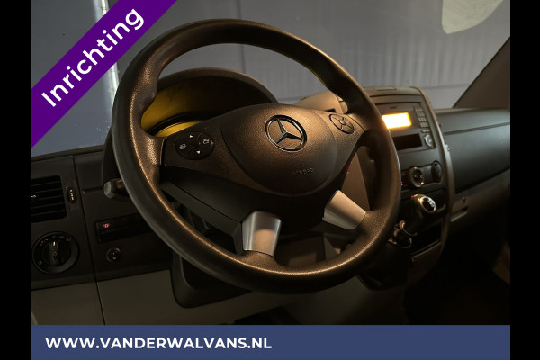 Mercedes-Benz Sprinter 316 CDI 164pk L2H2 inrichting Euro6 Airco | Omvormer | 2800kg Trekhaak | Cruisecontrol Chauffeursstoel, Parkeersensoren