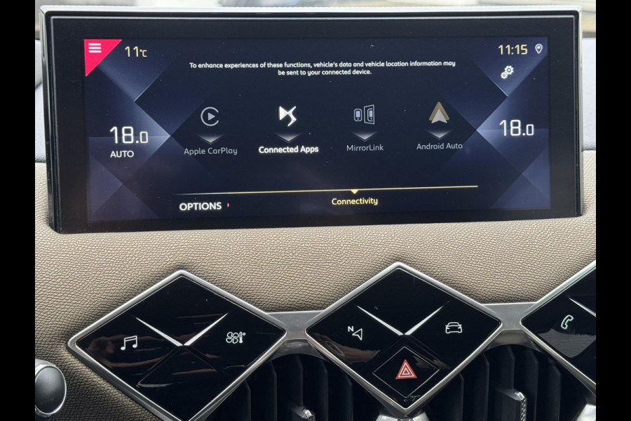 DS DS 3 Crossback 1.2 PureTech So Chic Apple/Android carplay Climate control Cruise control DAB radio Regensensor