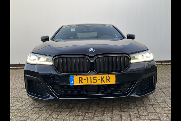 BMW 5 Serie 520i High Executive M-Sport Aut. Adap.Cruise Elek.Klep Stoel/Stuurverw. UITSTRALING!