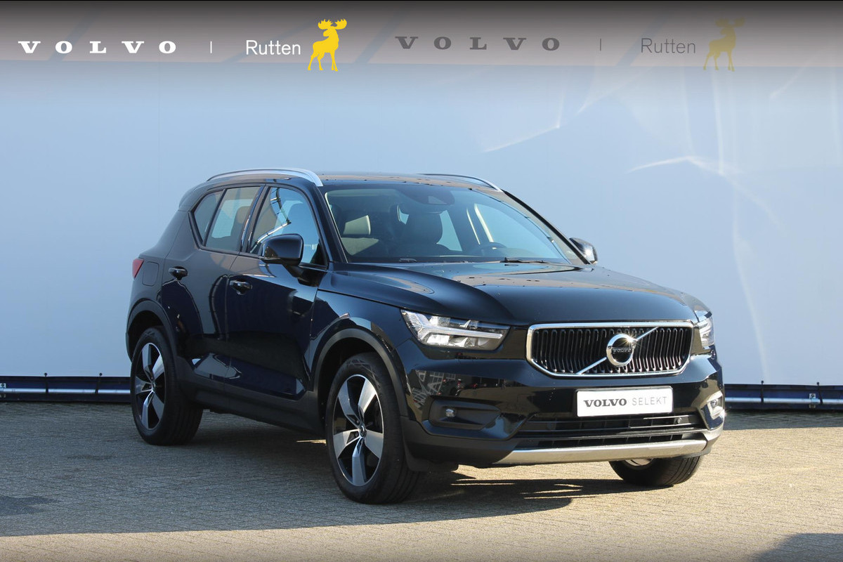 Volvo XC40 T5 262PK Automaat Recharge Momentum Pro / Navigatie / Zittingverlengers voor / Cross Traffic Alert / ECC / Cruise Control / 19" lichtmetalen velgen