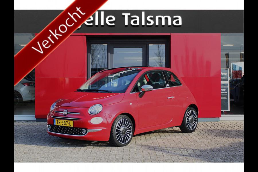 Fiat 500 TwinAir Turbo Lounge/Mirror | Automaat | 16" Velgen | 7" Scherm | Panoramadak