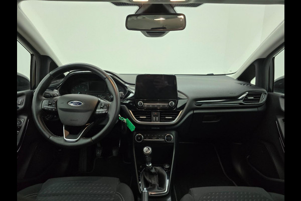 Ford Fiesta Occasion 1.0 EcoBoost Titanium (luxe uitvoering) met carplay en cruisecontrol | Tweedehands Ford Fiesta zwart | BTW