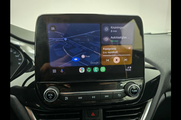 Ford Fiesta Occasion 1.0 EcoBoost Titanium (luxe uitvoering) met carplay en cruisecontrol | Tweedehands Ford Fiesta zwart | BTW