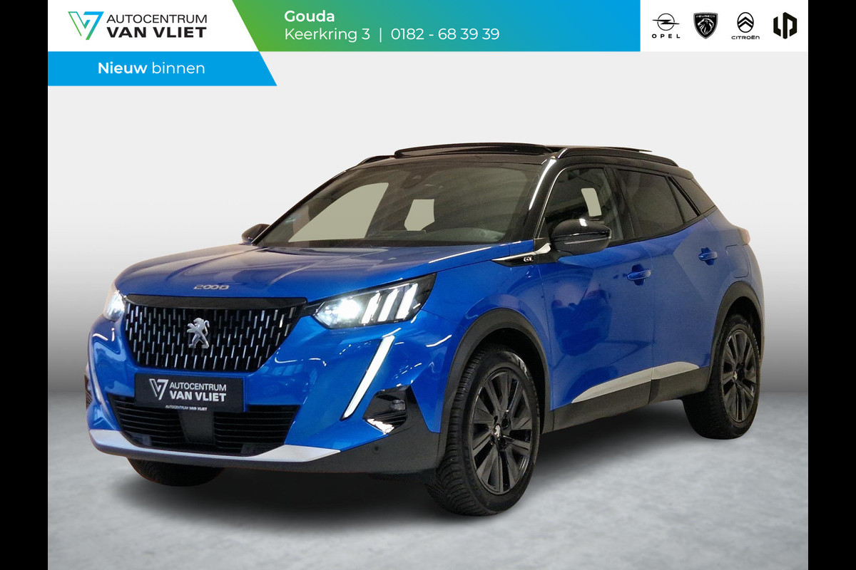 Peugeot 2008 1.2 PureTech GT Pack 155 PK | Automaat| Trekhaak | Elektrisch Dakraam | Alcantara |