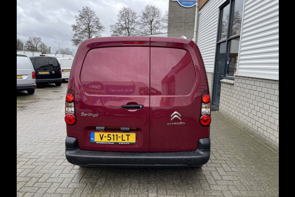 Citroën Berlingo 1.6 BlueHDI 75 Comfort / vaste prijs rijklaar € 7950 ex btw / lease vanaf € 146 / euro 6 diesel / airco / cruise / navi / dakrails / bordeaux rood metallic