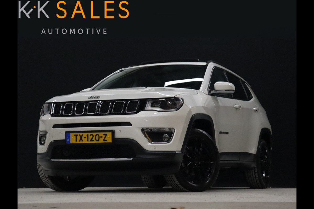 Jeep Compass 1.4 MultiAir Limited 4x4 [TREKHAAK, SCHUIFDAK, BEATS MUSIC, CRUISE CONTROL, CAMERA, STOELVERWARMING, NIEUWSTAAT]