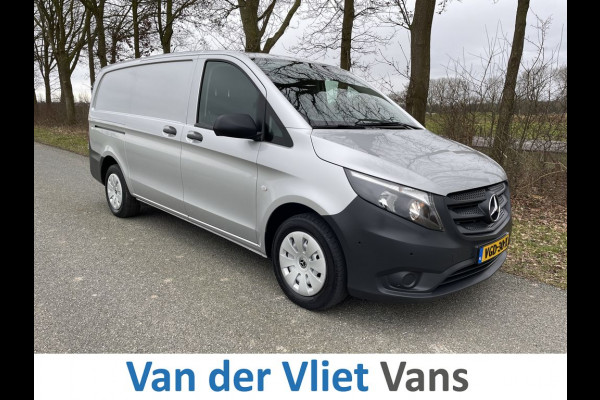 Mercedes-Benz Vito 114 CDI E6 Automaat Lang BPM Vrij! Lease €429p/m, Airco, Navi+Camera, PDC V+A, Aluca inrichting, 2 schuifdeuren, Onderhoudshistorie aanwezig