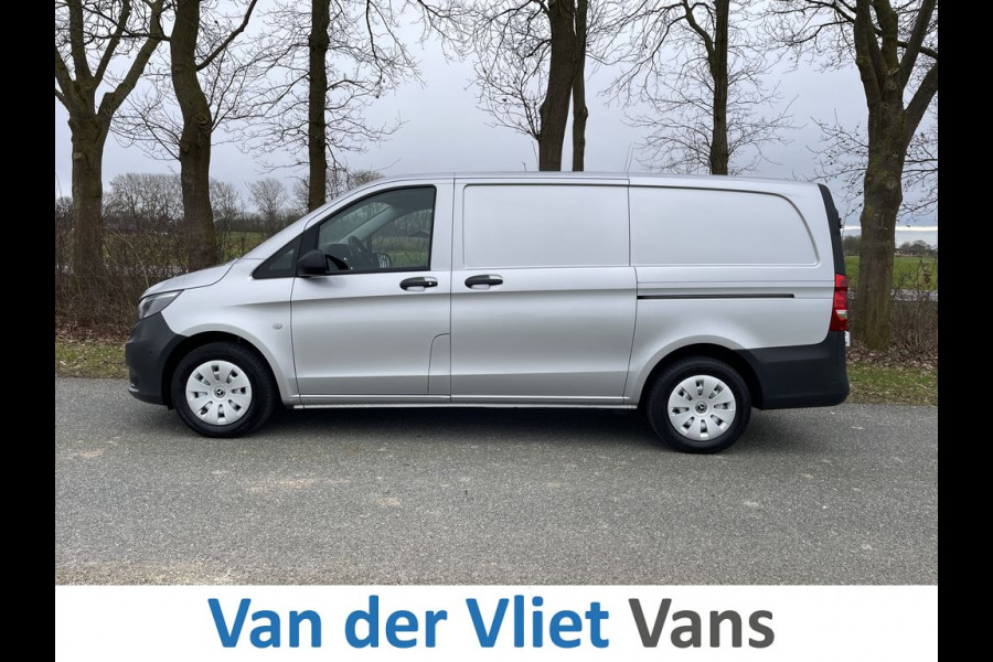 Mercedes-Benz Vito 114 CDI E6 Automaat Lang BPM Vrij! Lease €429p/m, Airco, Navi+Camera, PDC V+A, Aluca inrichting, 2 schuifdeuren, Onderhoudshistorie aanwezig