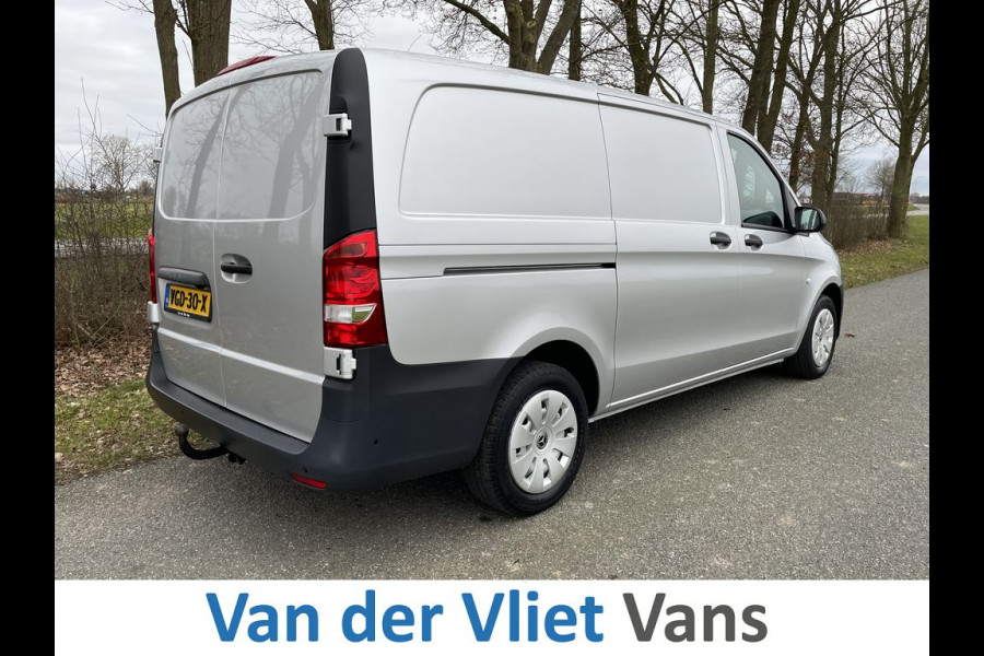 Mercedes-Benz Vito 114 CDI E6 Automaat Lang BPM Vrij! Lease €429p/m, Airco, Navi+Camera, PDC V+A, Aluca inrichting, 2 schuifdeuren, Onderhoudshistorie aanwezig