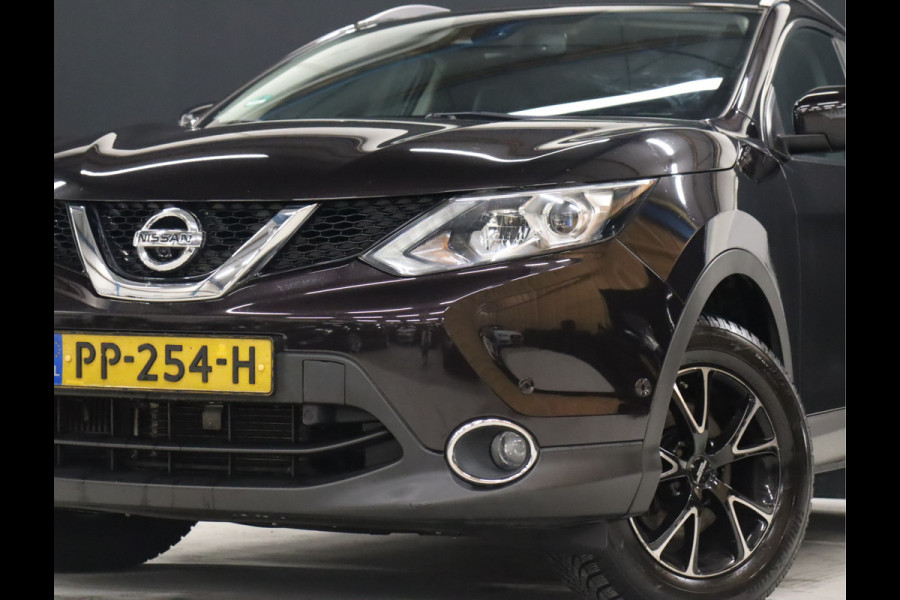 Nissan QASHQAI 1.2 Tekna [CAMERA V+A, VOL LEDER, PANODAK, STOELVERWARMING, BLUETOOTH, NAVI, CRUISE, CLIMATE, NIEUWSTAAT]