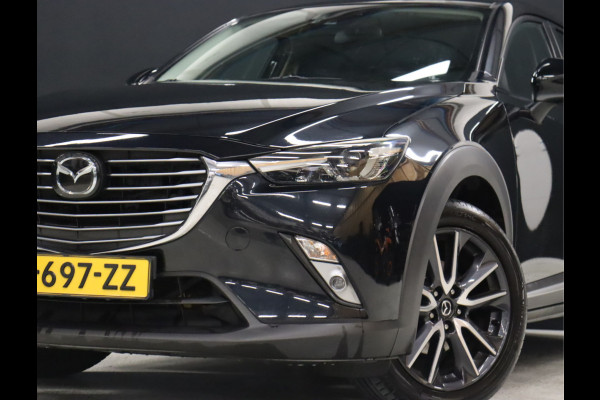 Mazda CX-3 2.0 SkyActiv-G 120 GT-M [CAMERA, BOSE AUDIO, HUD, STOELVERWARMING, VOL LEDER, BLUETOOTH, NAVI, ADAP. CRUISE, CLIMATE, NIEUWSTAAT]