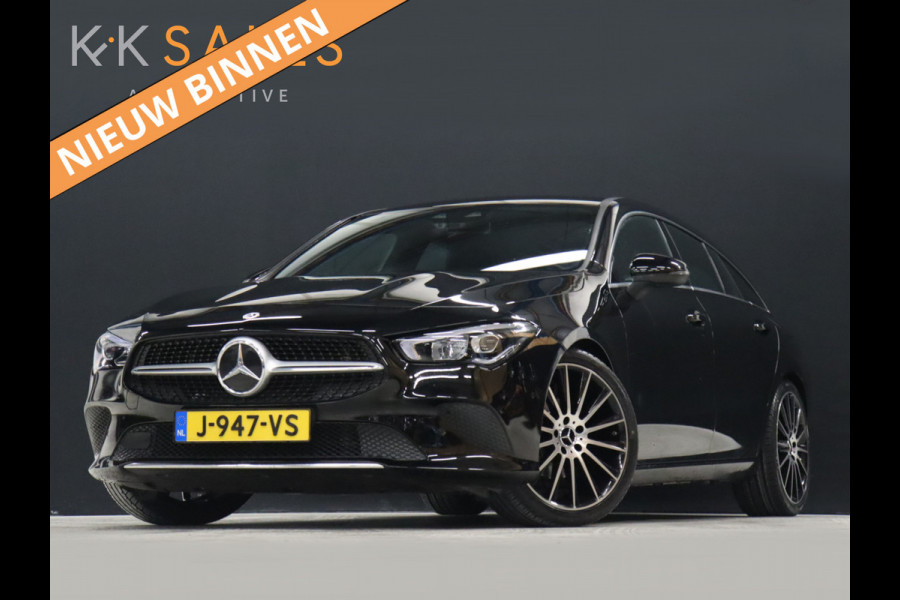 Mercedes-Benz CLA-Klasse Shooting Brake 180 Business Solution Luxury Line [SFEERVERLICHTING, CAMERA, VOL LEDER, STOELVERWARMING, BLUETOOTH, NAVIGATIE, CRUISE, CLIMATE, NIEUWSTAAT]