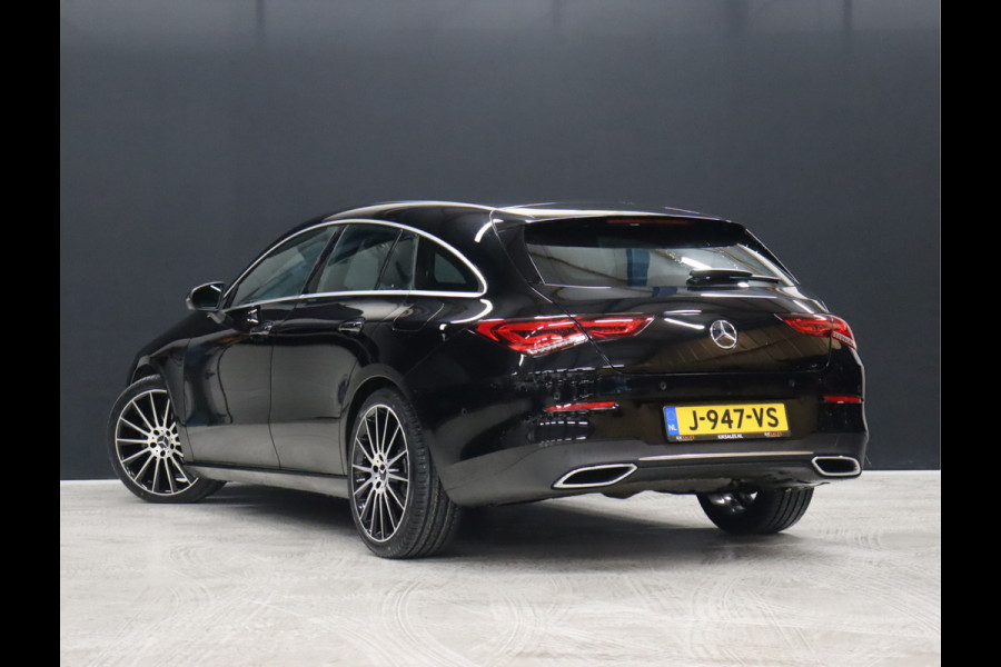 Mercedes-Benz CLA-Klasse Shooting Brake 180 Business Solution Luxury Line [SFEERVERLICHTING, CAMERA, VOL LEDER, STOELVERWARMING, BLUETOOTH, NAVIGATIE, CRUISE, CLIMATE, NIEUWSTAAT]