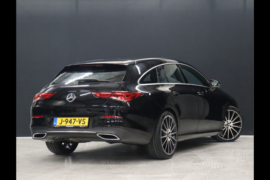 Mercedes-Benz CLA-Klasse Shooting Brake 180 Business Solution Luxury Line [SFEERVERLICHTING, CAMERA, VOL LEDER, STOELVERWARMING, BLUETOOTH, NAVIGATIE, CRUISE, CLIMATE, NIEUWSTAAT]